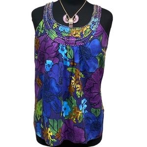 Life Style Beaded Blouse